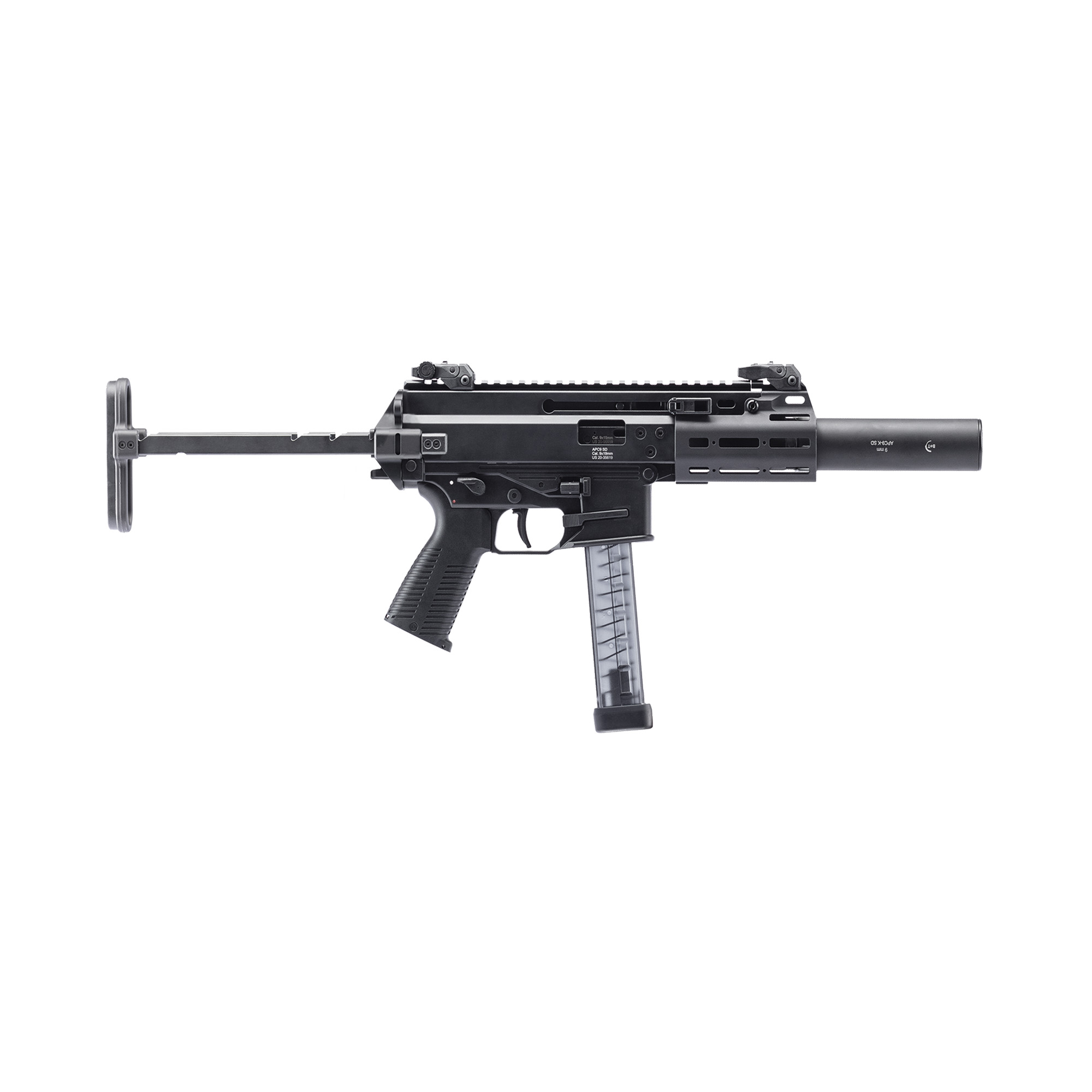 B&T APC9K SD SBR Kit — 9mm Compact Suppressed System